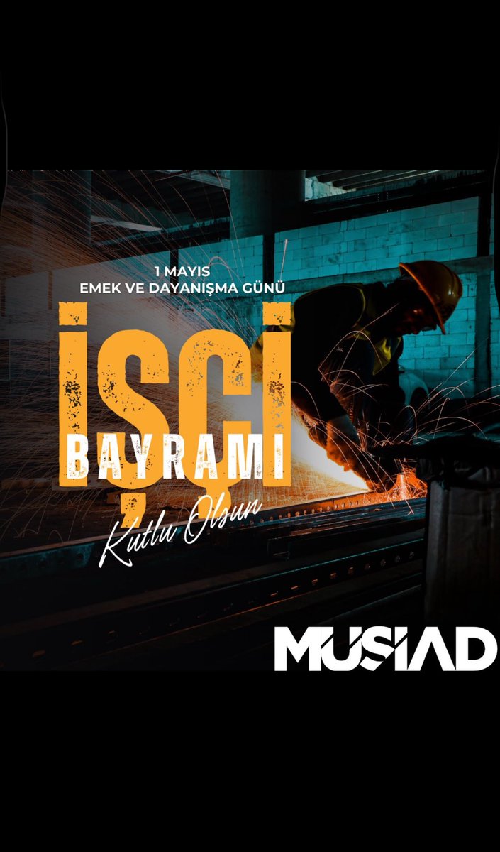 En büyük sermayesi emek ve alın teri olan, her daim görevini fedakarlıkla yerine getirerek üreten ve güçlü Türkiye'nin inşasında önemli rol oynayan işçi kardeşlerimizin ve tüm çalışanlarımızın #1Mayıs Emek ve Dayanışma Günü’nü tebrik ediyorum.
