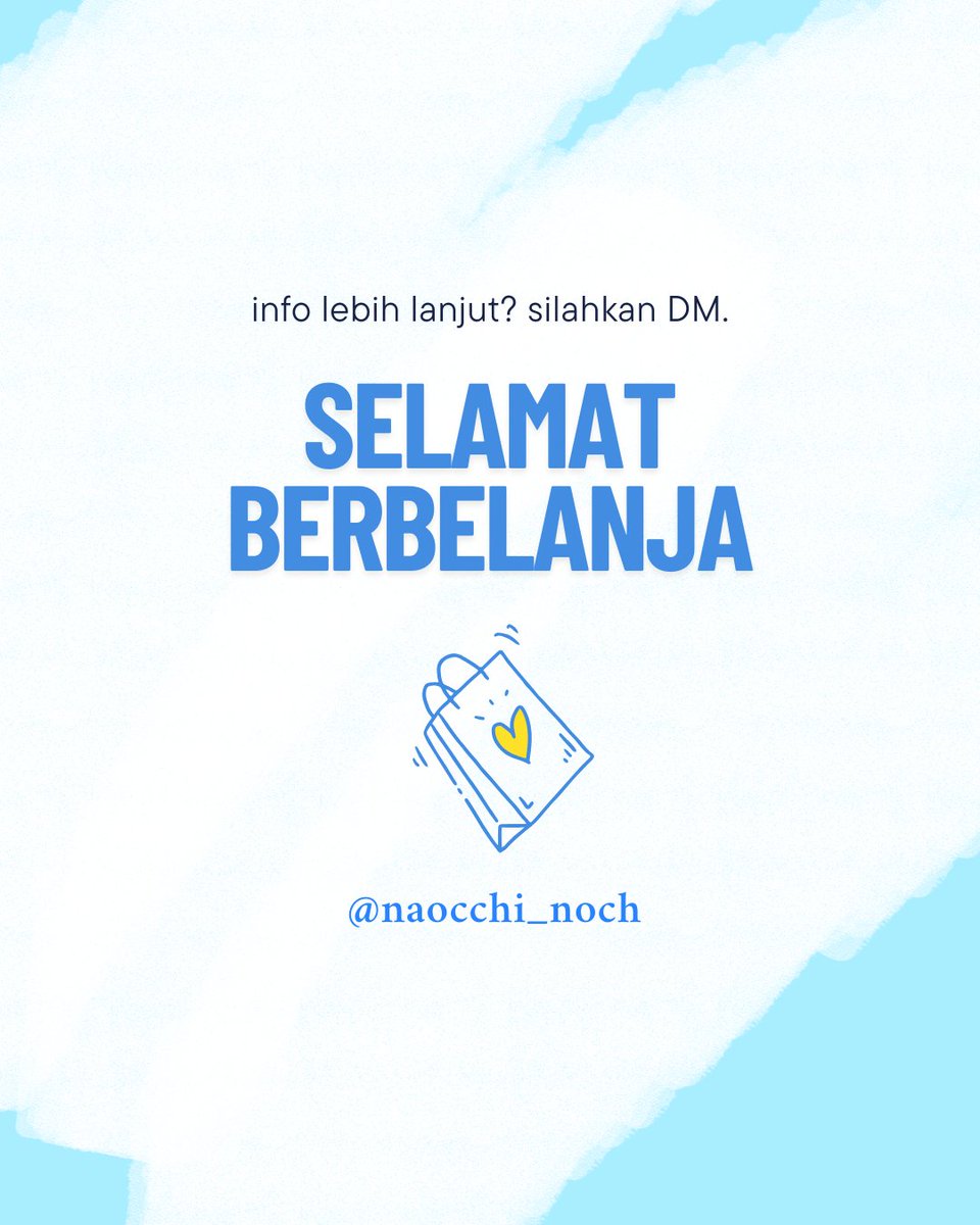 yuk, temen2 yang ingin khilaf belanja tapi terhalang untuk hadir ke CFXX, jangan khawatir ! kalian sudah bisa ikutan khilaf sepuasnya juga! ✨

jika ingin info lebih lanjut atau sekedar tanya2 dulu, jangan malu2 untuk DM yah! Happy Shopping !
#JastipCFXX #OpenJastip #ComifuroXX
