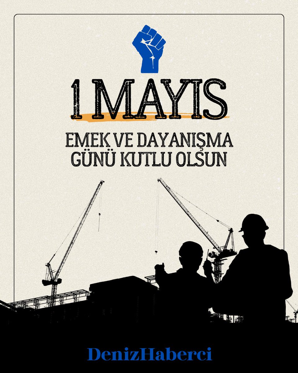 #1Mayıs Emek ve Dayanışma Günü kutlu olsun!