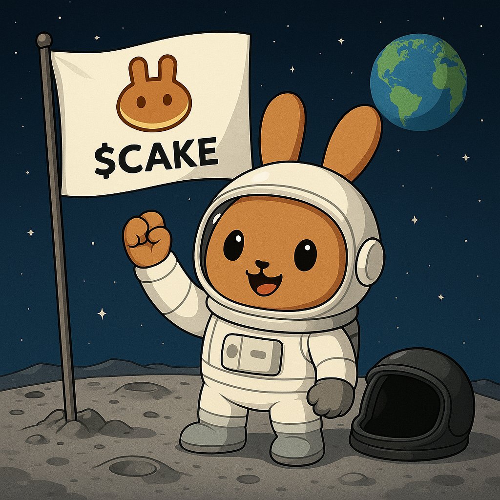 One day $CAKE will explode 🧨and run like anything.

We all hodlers will reach to the moon with the CAKE rally.