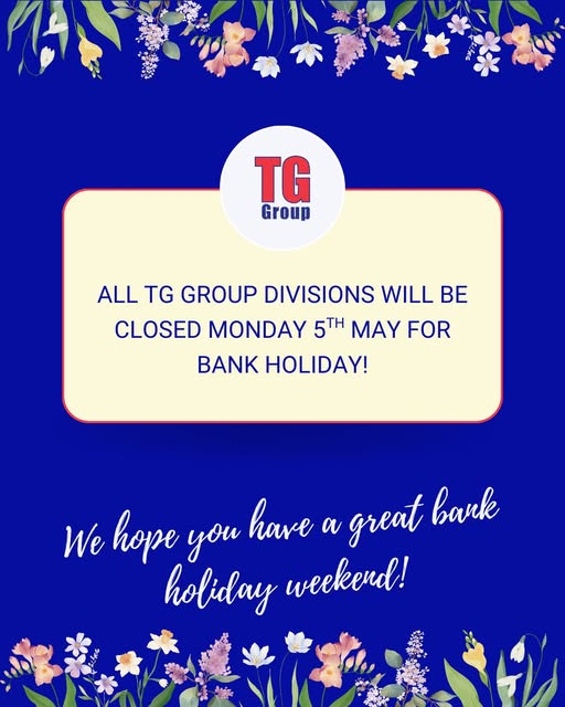 Time to down tools and enjoy the long weekend! 
We're taking a well-earned break for the May Bank Holiday, but we’ll be back soon, ready to help with all your building needs!