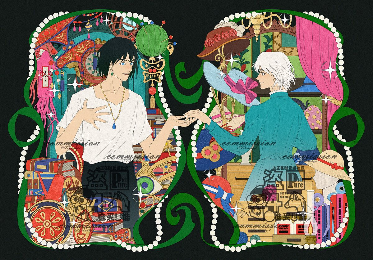 💖💖💖
#Ghibli 
#HowlsMovingCastle
#sophiehatter
#howlpendragon