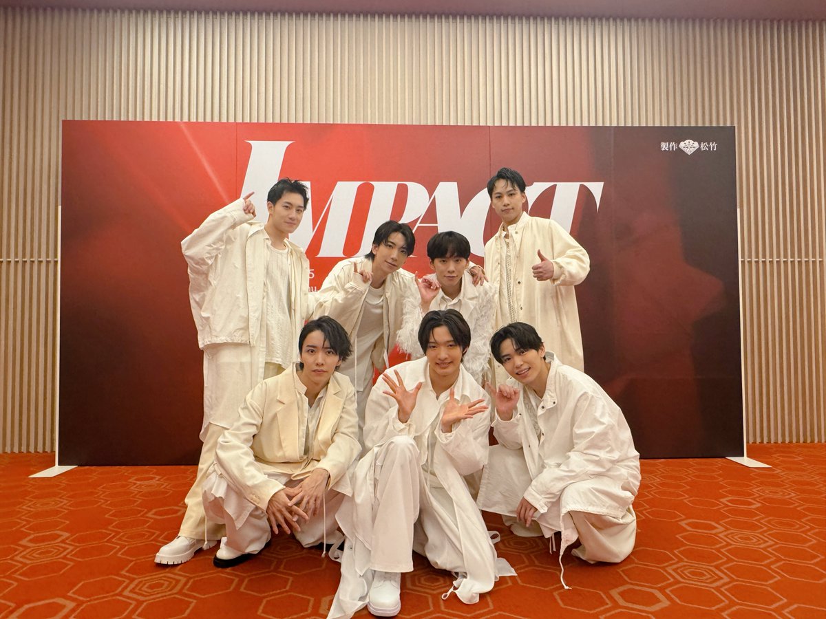 _7mp_official_'s tweet photo. 📢#IMP. からメッセージ!!!!!!!

IMP.主演舞台「IMPACT」
本日開幕🎊
お気をつけてお越しください！

🎥https://t.co/oxIDOtd7yi

#舞台IMPACT https://t.co/fxnP2ymFOM