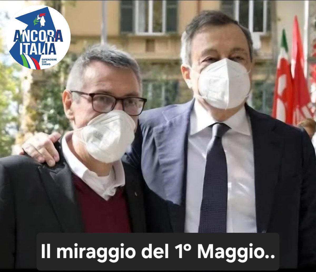 Ricordate il servile paggio al cospetto di Sua maestà, Maria Antonietta Draghi?
Sembra un affresco del Medioevo, ma è del 2021..
La dignità del lavoro non è un regalo, ma un diritto da conquistare e proteggere, ogni giorno, con la nostra forza e la nostra voce.
🇮🇹Buon 1°