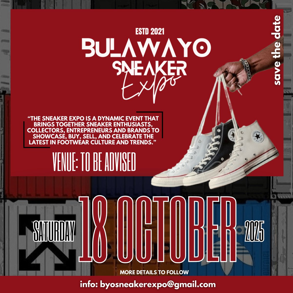 byosneakerexpo's tweet image. We go again this year please save the date🙏 #ByoSneakerExpo