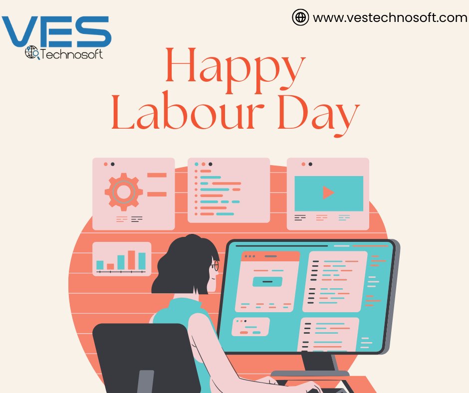 VES_Technosoft's tweet image. 💼 Happy Labour Day from all of us at VES Technosoft!
Today we celebrate the strength, dedication, and innovation of every worker.
Your efforts build the future — one keystroke at a time. 👩‍💻🚀
#LabourDay #VEStechnosoft #TechLife #Workforce