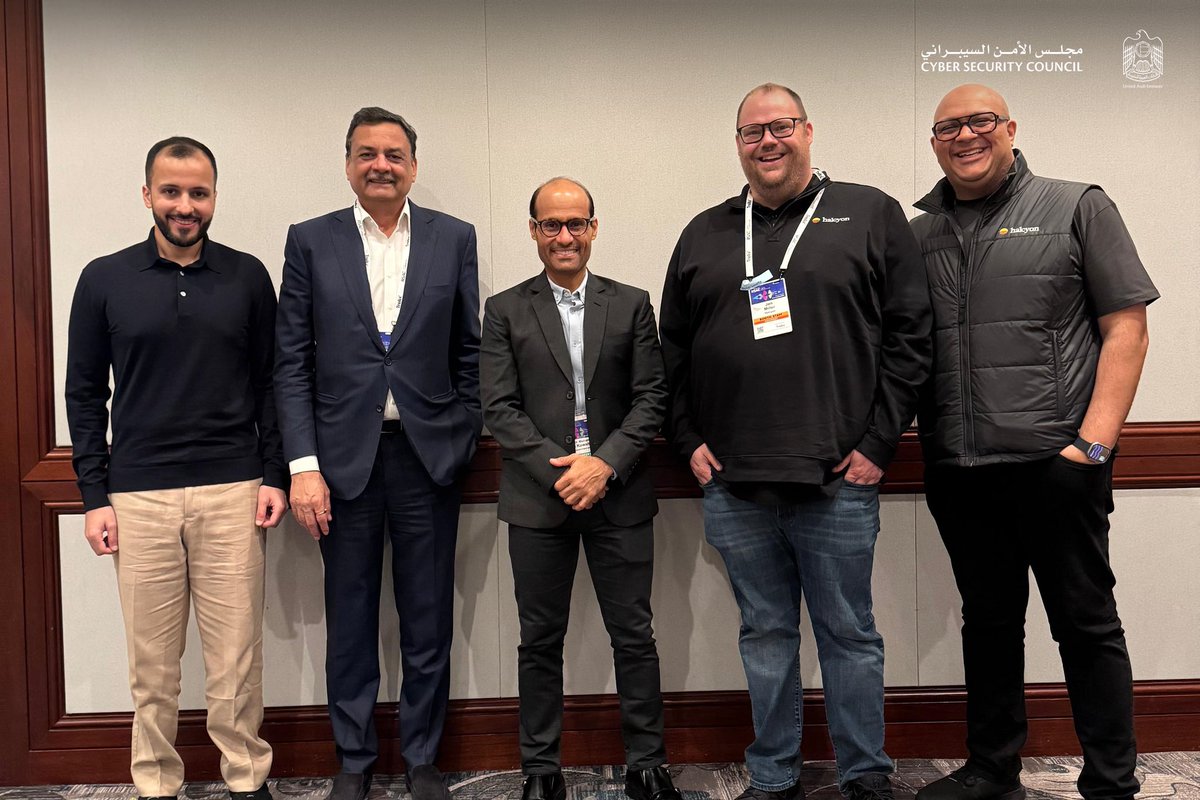 على هامش #RSAC2025، التقى سعادة الدكتور محمد الكويتي بممثلي شركتي Halcyon وSpire Solutions، حيث ناقش الجانبان سبل التعاون في تطوير تقنيات متقدمة للدفاع ضد هجمات الفدية وتعزيز أطر المرونة السيبرانية. ويأتي هذا اللقاء ضمن جهود دولة الإمارات المستمرة لبناء شراكات استراتيجية وتعزيز