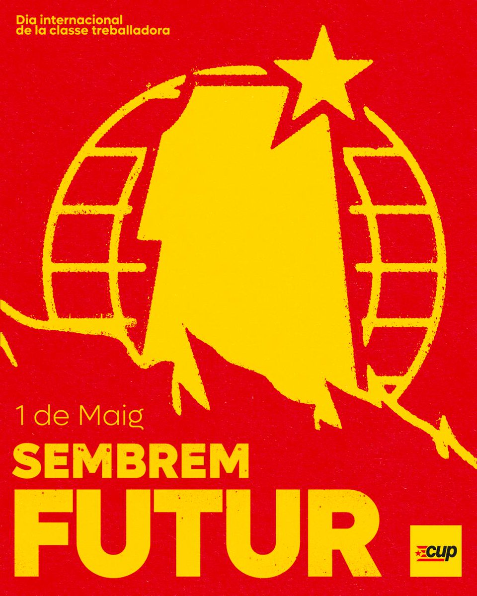 ⚒️ El país està fet per la gent que el fa possible dia rere dia amb les seves mans i amb el seu esforç ⚒️

 ✊🏿 1 de maig, Dia internacional de la classe treballadora.