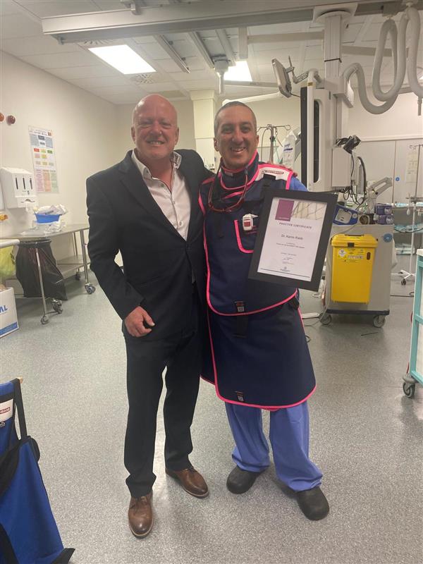 Biosensors International Group, Ltd (@biosensorsltd) on Twitter photo Congratulations to Dr. <a href="/karimratib/">Karim Ratib</a> (University Hospital North Midlands, Stoke, UK) on receiving his official ALLEGRA™ Proctor certification! Thank you for your dedication and partnership, we look forward to expanding the ALLEGRA™ TAVI System to more centers across the UK! Congratulations to Dr. <a href="/karimratib/">Karim Ratib</a> (University Hospital North Midlands, Stoke, UK) on receiving his official ALLEGRA™ Proctor certification! Thank you for your dedication and partnership, we look forward to expanding the ALLEGRA™ TAVI System to more centers across the UK!