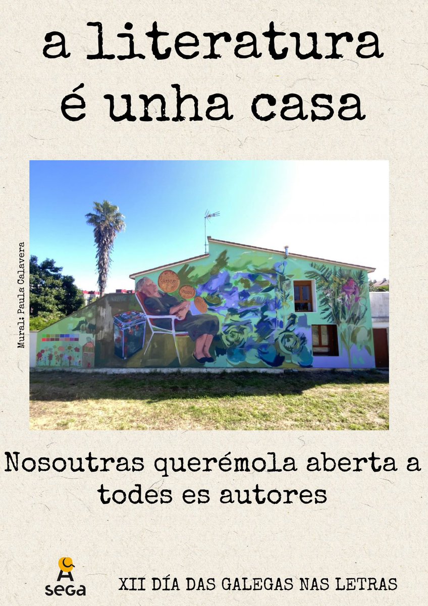…abertas portas e ventás. Acesos lumes e sentires para erguer un espazo de seguridade…

#díadasgalegasnasletras #DGL25 #XIIDGL