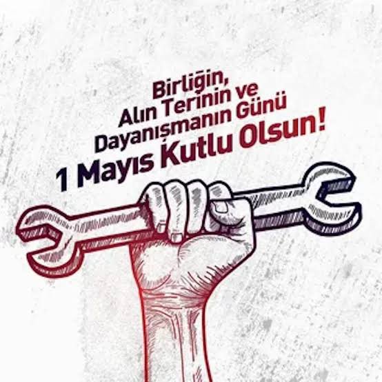 bhdk34's tweet photo. #1Mayıs kutlu olsun! ✊🇹🇷 https://t.co/QkTcBKuYx9