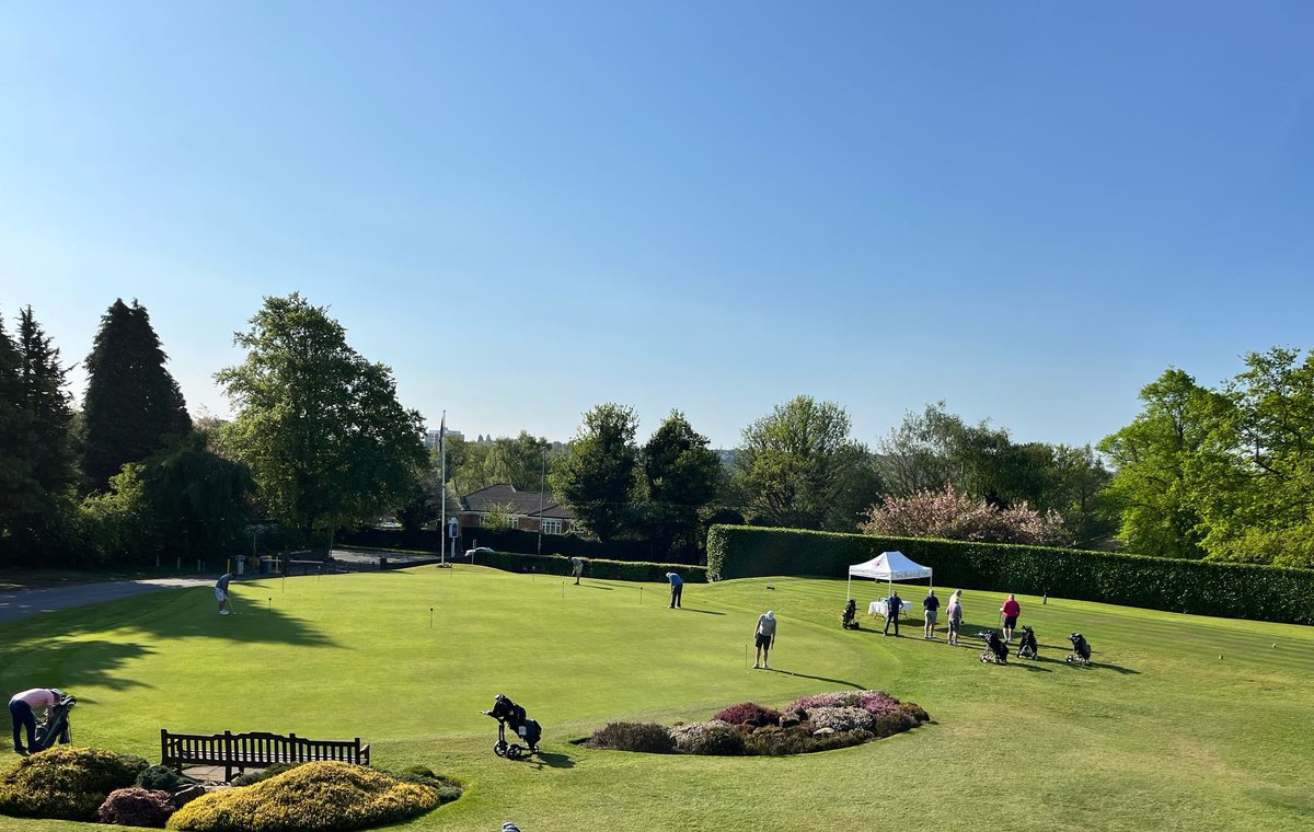 Sunny sky’s for the <a href="/YUGCUK/">Yorkshire Golf</a> county Am Am this morning
