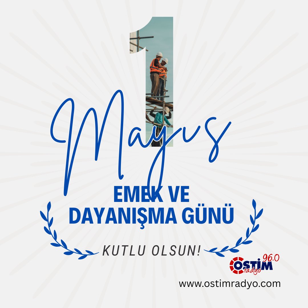 Ostim Radyo (@ostimradyo) on Twitter photo 1 Mayıs Emek ve Dayanışma Günü kutlu olsun! Ostim Radyo olarak alın teriyle, emeğiyle dünyayı güzelleştiren herkesi saygıyla selamlıyoruz.
<a href="/ostimradyo/">Ostim Radyo</a>
#türkülerecanverenradyo
#1mayıs
#1mayıskutluolsun 1 Mayıs Emek ve Dayanışma Günü kutlu olsun! Ostim Radyo olarak alın teriyle, emeğiyle dünyayı güzelleştiren herkesi saygıyla selamlıyoruz.
<a href="/ostimradyo/">Ostim Radyo</a>
#türkülerecanverenradyo
#1mayıs
#1mayıskutluolsun