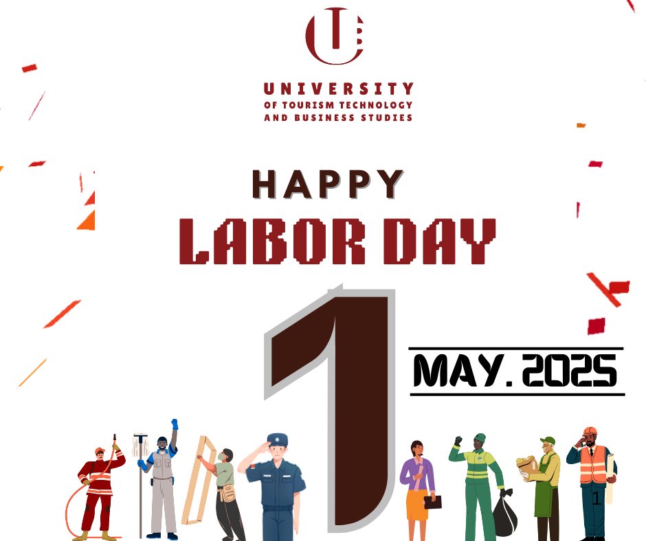 Today is a gentle reminder that every bit of hard work, seen or unseen, truly matters. What you do is appreciated, every single day, @utbrwanda wish you a happy Labor Day