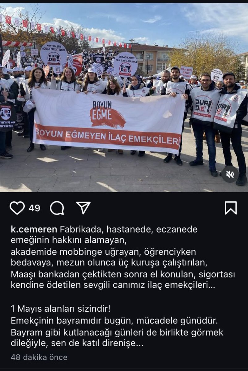 Yaptığınız genelleme doğru değil, bütün eczacı işverenleri aynı duruma koymanız yanlış dediğim için insan gibi tartışmak yerine beni engelemeyi seçen bu arkadaş. Amacını görüyorum. 2013 sonrası biriken mezunları yanlış bir şekilde doldurarak hangi koltuk peşindesin acaba?