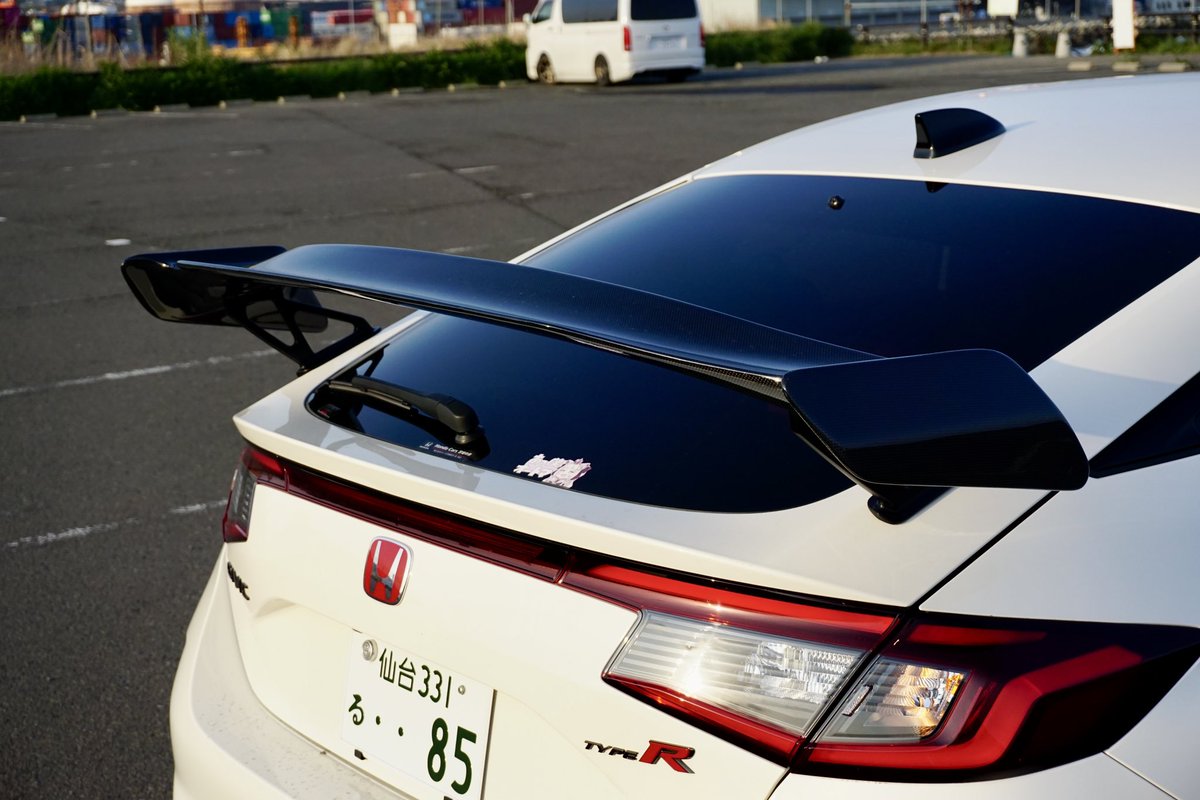 Tkg_TypeR's tweet photo. ウイング変えました。 https://t.co/EPXgzlAkyo