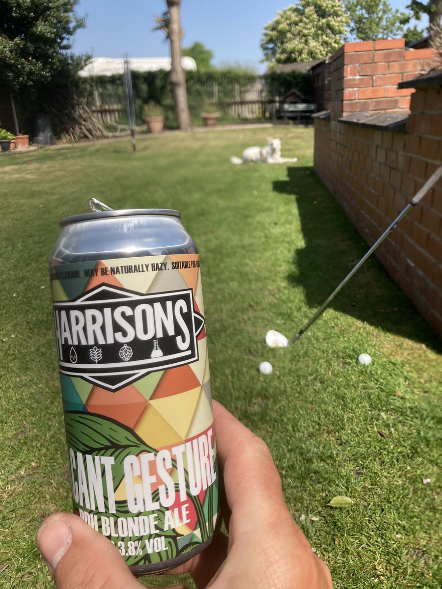 Bit of chipping and beer in the sun 😎
#beer #golf