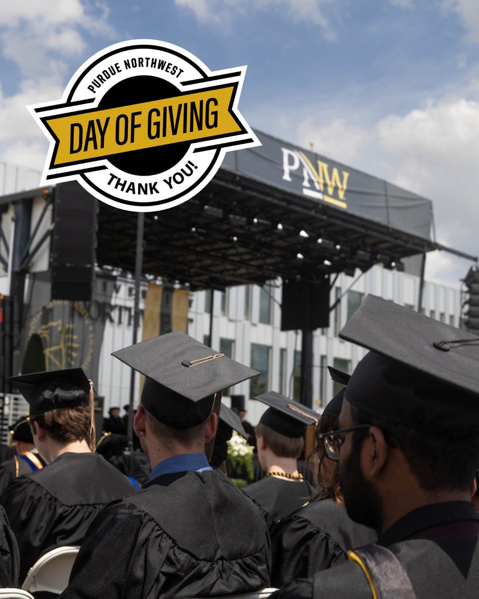 PurdueNorthwest's tweet image. Thank you to everyone who participated in #PNWDayofGiving and helped transform the lives of our students: dayofgiving.pnw.edu #PowerOnward