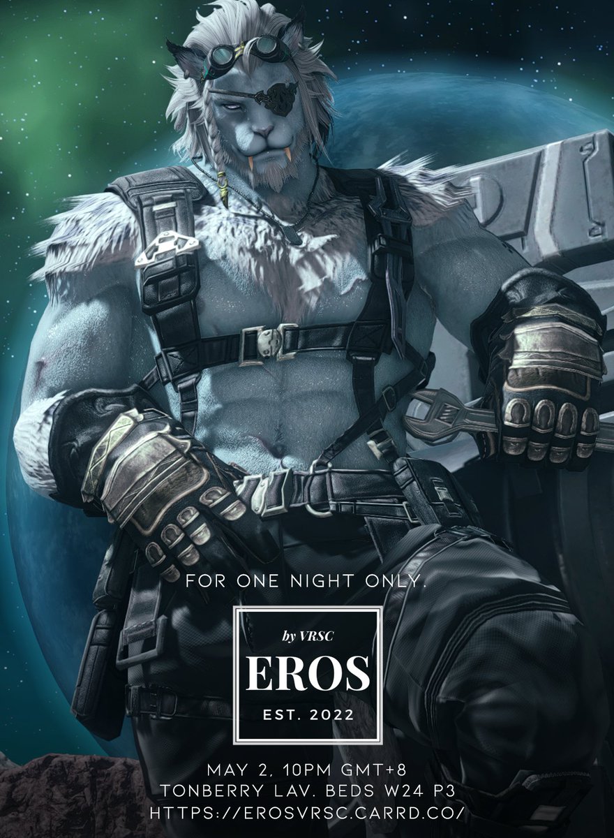 I'll pop your hood, check your fluids, and get you lubricated just like I do these vacuum suits. 

The Professional's back in EROS, Baby. 

For one night only, tomorrow. 

Prebooking now: /erosvrsc.carrd.co/