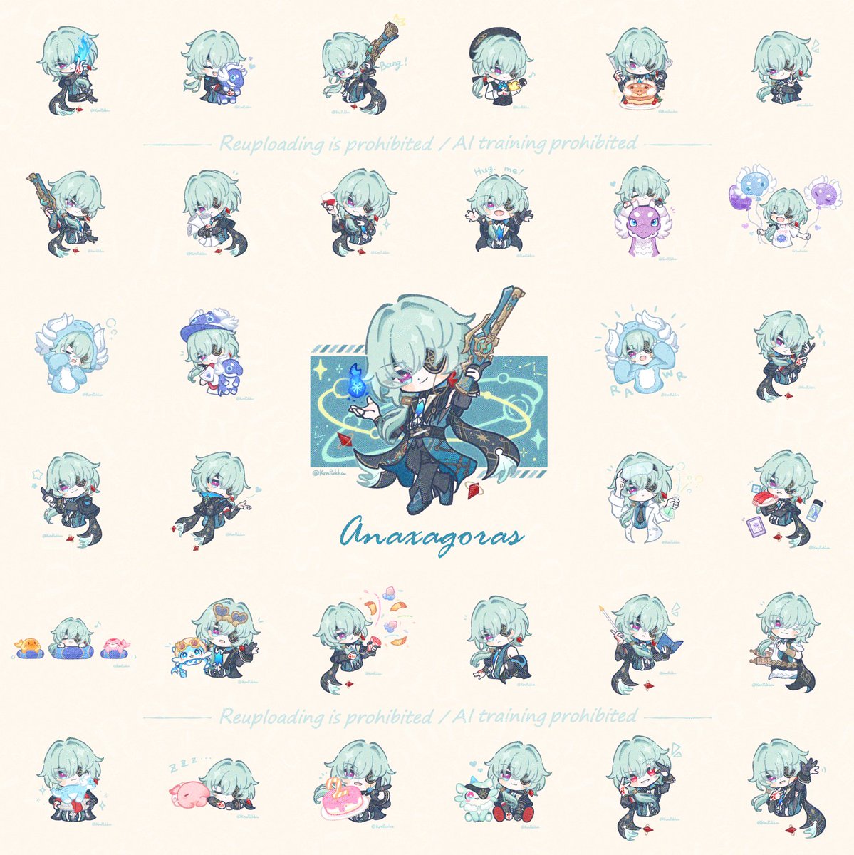カウントダウンイラストまとめ🌱
#Anaxa #HonkaiStarRail