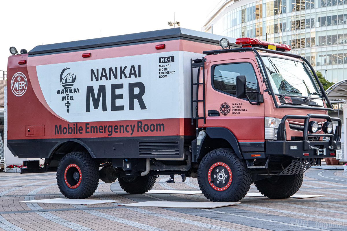 NANKAI MER 🌺 特殊緊急車両 ERカー「NK1」 ※イベント0日目・車両搬入