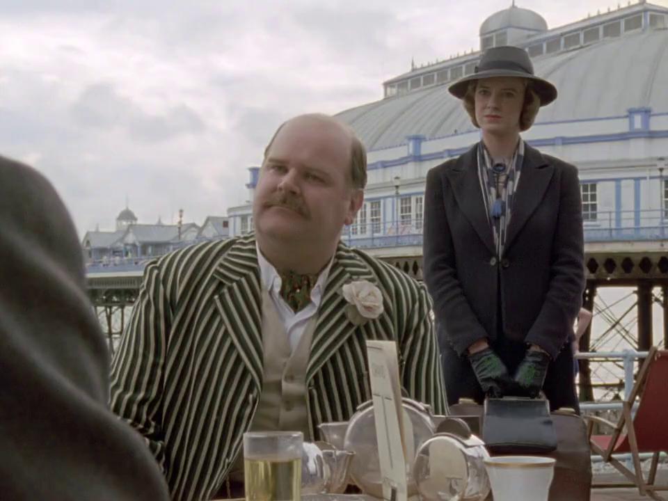Trevor looking very dapper in an episode of the wonderful Poirot!