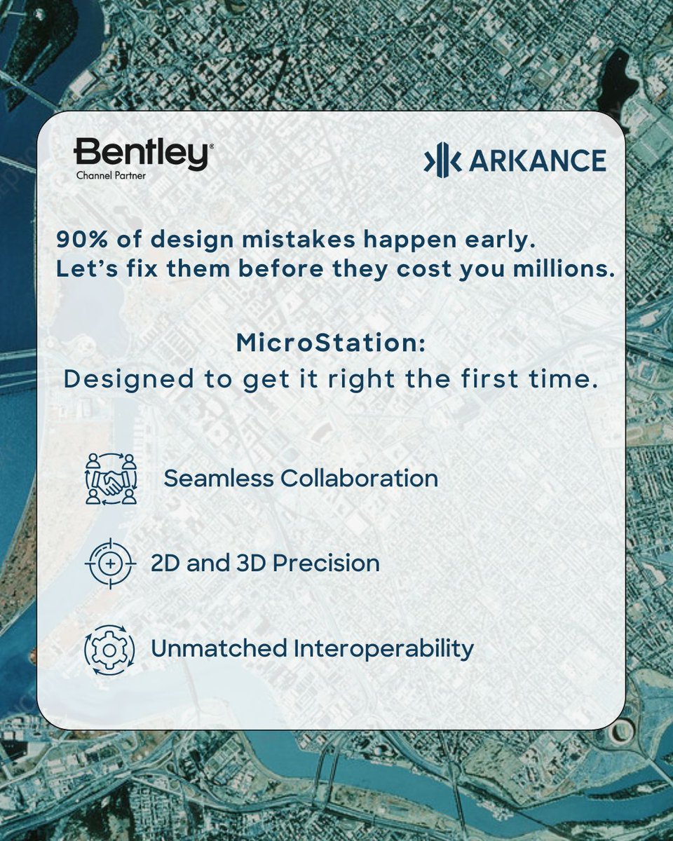 Arkancein's tweet image. Design smarter, build faster with MicroStation. Say goodbye to errors, delays &amp;amp; silos. Precision, speed &amp;amp; seamless collaboration — all in one. Design with confidence.

📩 connect.in@arkance.world
🔗 eu1.hubs.ly/H0jN0Tq0

#ARKANCE #MicroStation #FutureOfDesign #SmartSolutions