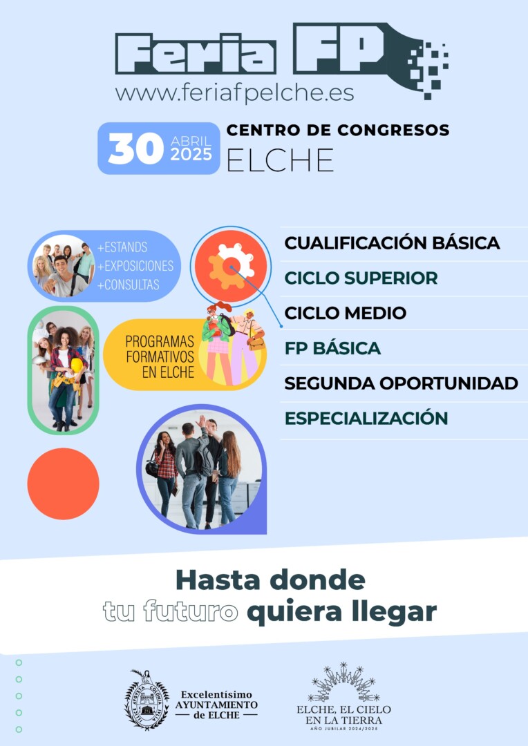 Varias reflexiones sobre la II Feria de FP Municipal de ayer:
👉La oferta de estudios de FP en Elche es interminable.
👉La implicación docente, espectacular.
👉El evento, muy necesario.
Fue un placer explicar la oferta formativa de FP del <a href="/iesnitdelalba_/">IES Nit de l'Albà</a> desde nuestro estand.