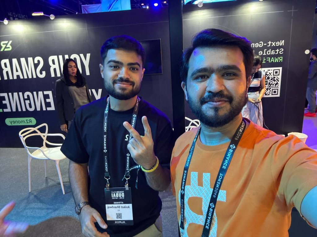 It was nice meeting either Team <a href="/r2yield/">R2 Community</a> @bhardwaj144