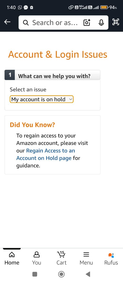 sultanlatif's tweet photo. @AmazonHelp Is this ur idea of "suport," @AmazonHelp? Ur link is no help—my Amazon Fresh ordrs keep getin cancld coz I complaind bout substandard/damagd items. Ur exec argud 4 30+ mins on cal, no fix, &amp; said wait a wk. Resolv it NOW or I’ll take it 2 cnsumr court! #AmazonFresh #PoorService https://t.co/DWfRIesTbB