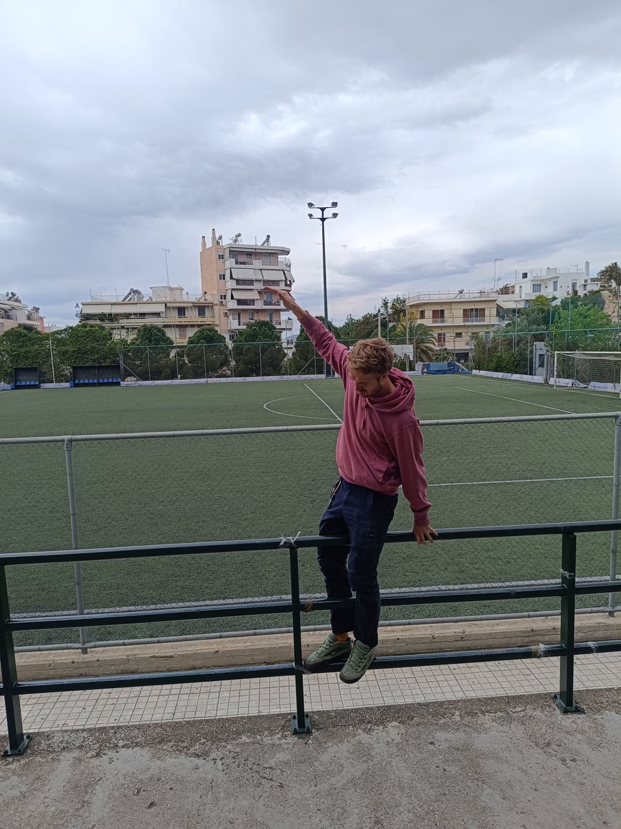 Yesterday, We are getting ready for Kypseli Mundial 

We are looking forward to seeing you this weekend for the first group match .