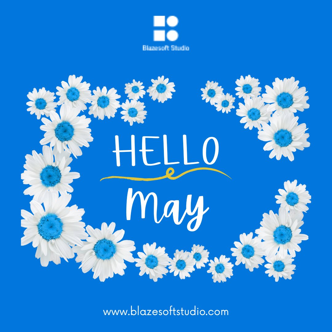 BlazesoftStudio's tweet image. Hello May!

New month. New mindset. New milestones.

Let’s build something great together.

#HappyNewMonth #May #TechForGrowth #BlazesoftStudio #SoftwareDevelopment