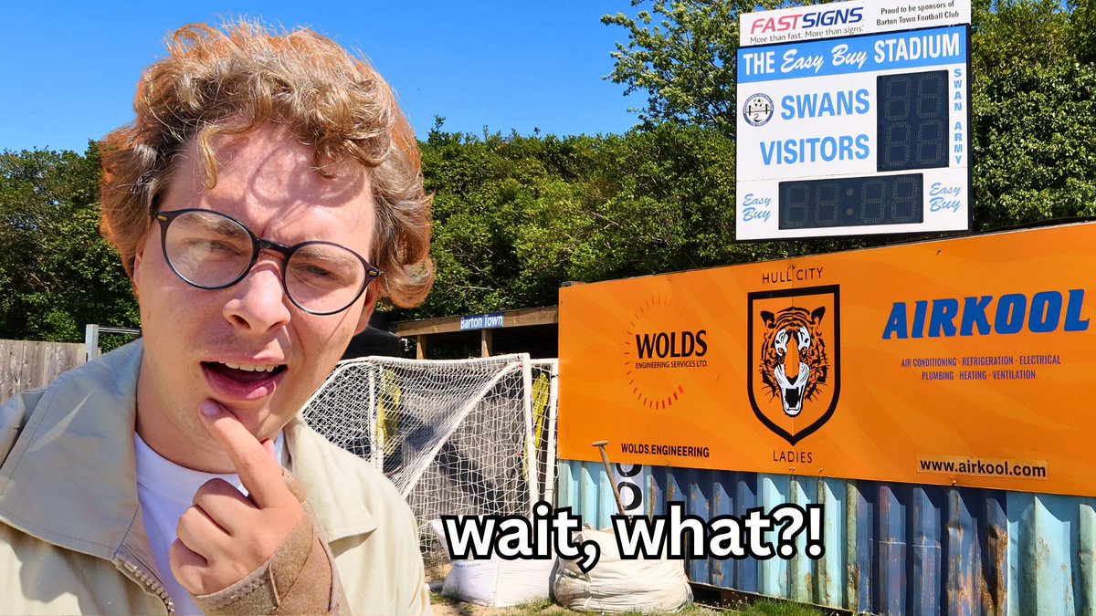 Hull City Ladies survived in the 3rd tier with virtually no money and 8 ACL injuries this season.

Now their co-owner has submitted a request for them to be relegated regardless to try &amp; punish his own players.

So I paid them a visit, give it a watch! ⤵️
youtube.com/watch?v=8cifr2…