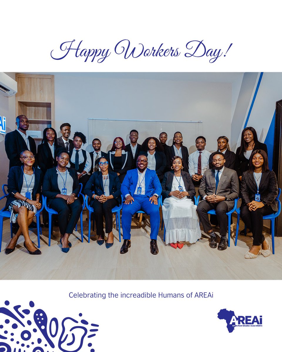 Happy Workers' Day to the incredible team and #HumansOfAREAi!🎉

"The best way to find yourself is to lose yourself in the service of others." - Mahatma Gandhi

Today, we take a moment to appreciate the hard work, dedication, and passion that we each bring to our organization at
