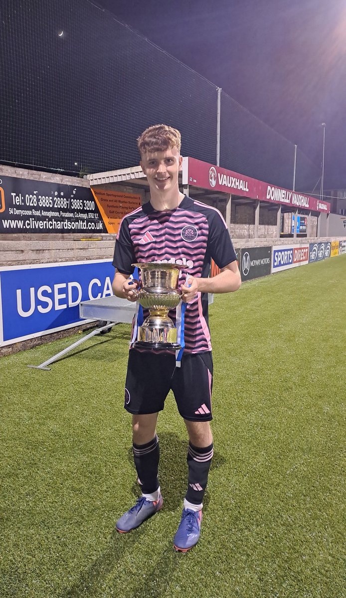 OLSPCK PE (@olspckpe) on Twitter photo Congratulations to year 14 student Harry O’Neill. Harry's <a href="/Glenavon_FC/">Glenavon FC</a> team won the Mid Ulster Youth Cup against Dungannon Swifts. A great achievement on his last day at the college! #teamknock 🖤💙 Congratulations to year 14 student Harry O’Neill. Harry's <a href="/Glenavon_FC/">Glenavon FC</a> team won the Mid Ulster Youth Cup against Dungannon Swifts. A great achievement on his last day at the college! #teamknock 🖤💙