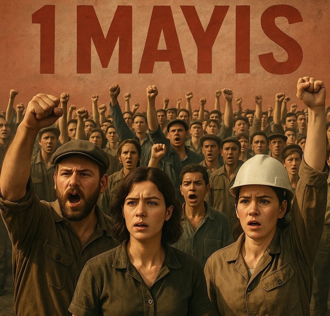 ElifIldem's tweet photo. Emek sadece fabrikada değil, evde, 
sokakta, zihinde, yürekte… Sandalyede 
olsak da, sessiz olsak da emeğimiz var. 
Hepimizin 1 Mayıs’ı kutlu olsun 👊🏻 

#1Mayıs https://t.co/20VbPECaO7