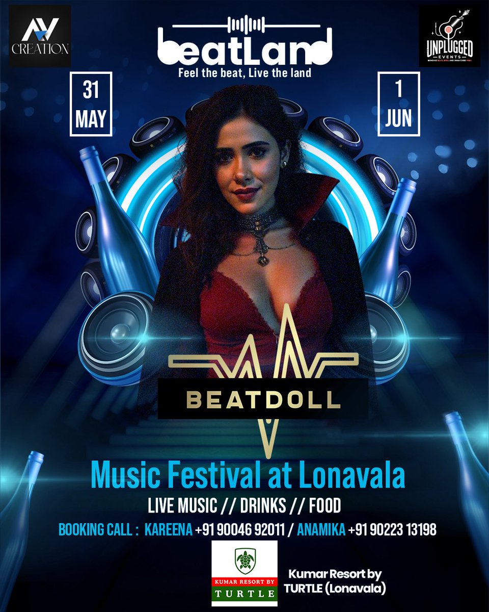 akshitaa10's tweet photo. Music Festival Let’s create the Magic All over https://t.co/0uozJ9pLzZ yourself now on book my show. Avail the Early bird offer Lonavala serene beauty and my fusion mixes awaits for you at BeatLand on 31/1st June.BeatDoll latest Release you can experience 
https://t.co/mz8fa9opHz https://t.co/Q8vARVl2mS