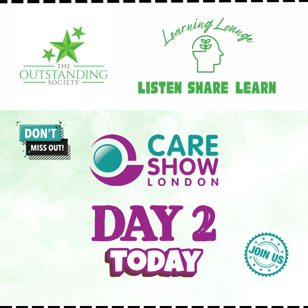 It’s Day 2 of <a href="/CareShow/">Care Show</a> London, be sure to pop along to the OS Learning Lounge at stand T2 for some amazing panel sessions with our directors and industry experts sharing best practice in adult social care. 

First up at 10:15 is Flavours of care: a culinary journey to enhance