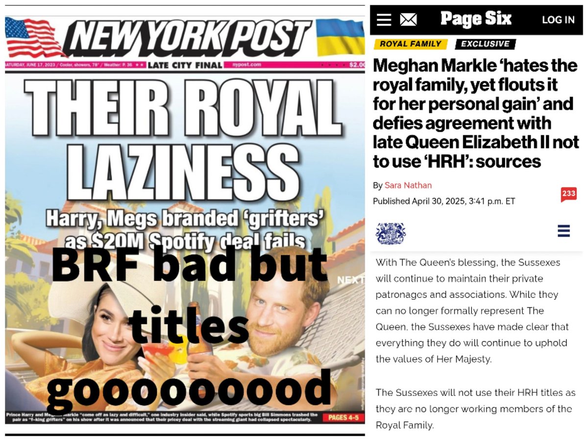 Cleorio1991's tweet photo. @KensingtonRoyal @RoyalFamily @GCHQ. What will it take for King Charles to remove Harry from LOS and from Royal website. Replace Prince with Dumbarton title.
#RemoveHarryfromLOS
#RemoveHarryfromRoyalWebsite
https://t.co/xKOYbVqqFO https://t.co/917rKWHjIV