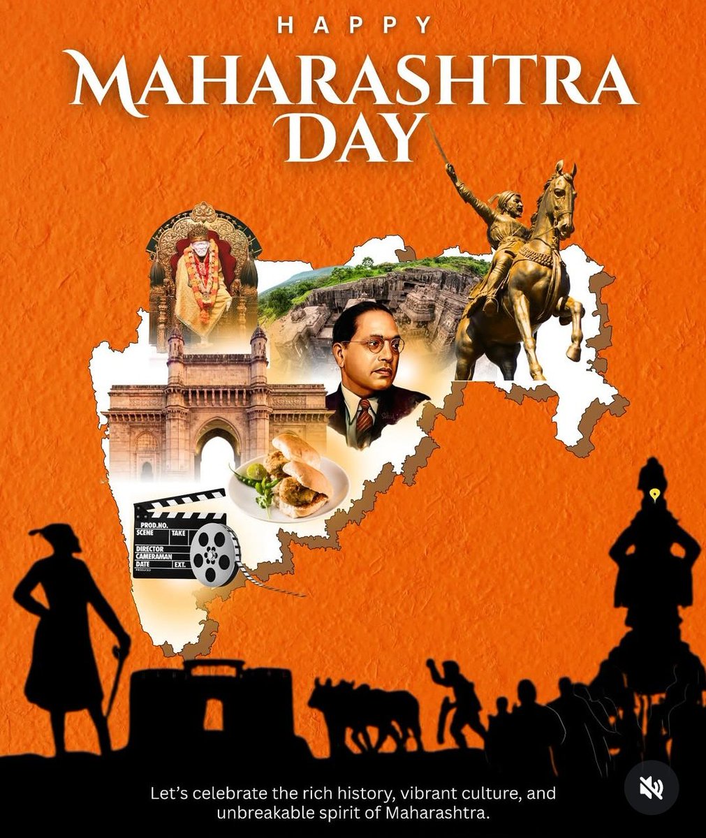 Wishing everyone a Happy Maharashtra Day !!

Let the martial spirit within you rise  as we celebrate this warrior state !!