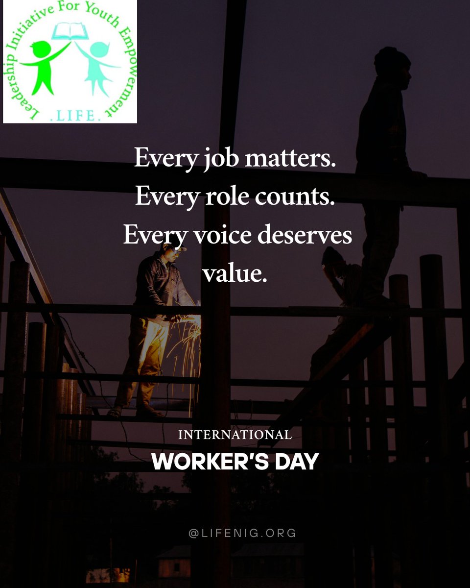 To all the changemakers out there—we see you, we appreciate you, and we stand with you.

Drop a 💪🏾 if you’re proud of the work you do, paid or unpaid!

#WorkersDay #DignityInLabor #LIFE #MayDay #NewMonth