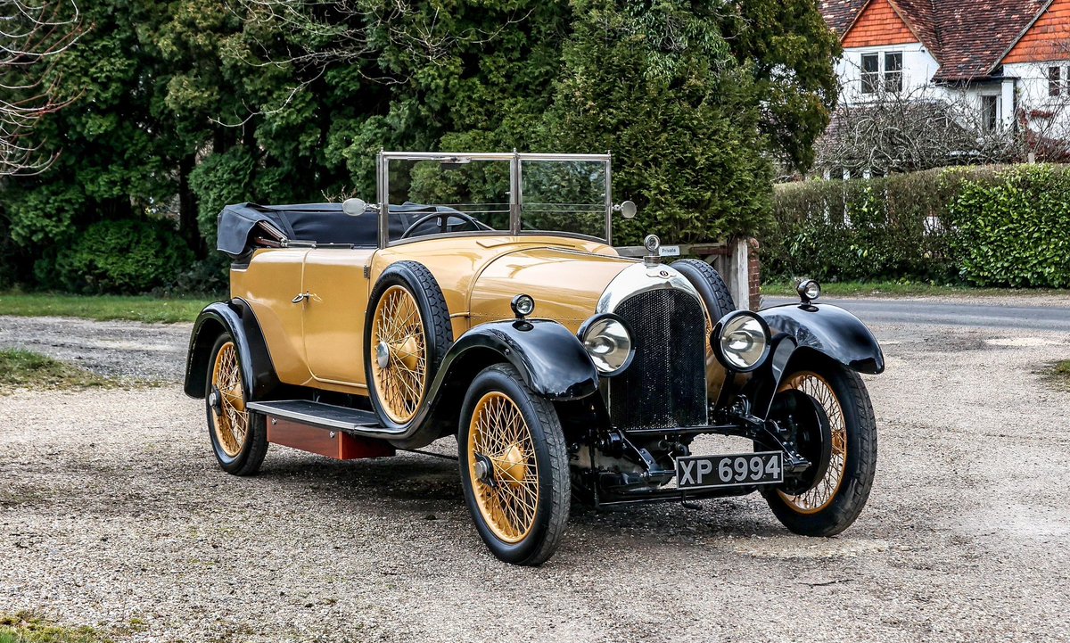 1923 Bentley 3-Litre Open Tourer by H.J. Mulliner | Estimate £120,000 - £160,000

@historicsauctioneers

Read More: classicmotorsforsale.com/home/car-detai…

#Bentley #VintageBentley #Bentley3Litre #HJMilliner #ClassicBentley #PreWarCar #VintageCar