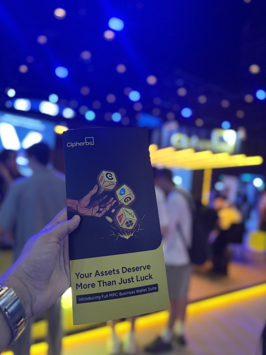 P4Provider's tweet photo. Guys meet @CipherBC Team here in #Token2024 

Best Full MPC wallet ever seen

 #cipherbc https://t.co/GNEamUgp7J