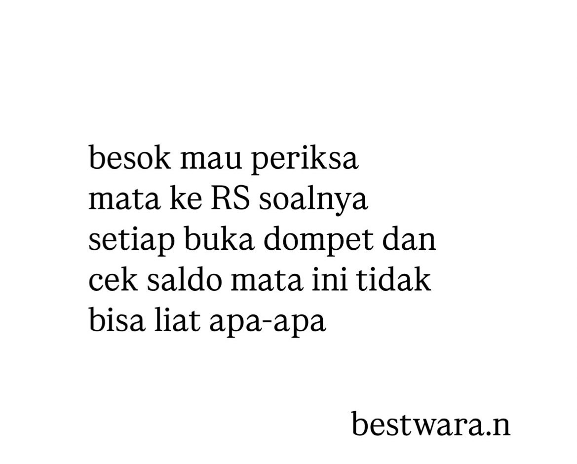 ga bisa liat apa apa bjir