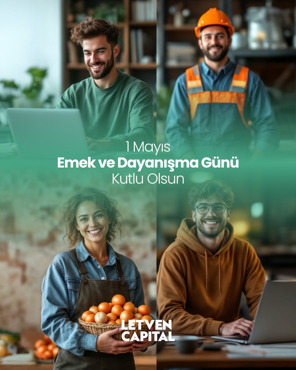 Her büyük girişimin ardında bir tutku, bir fikir ve çokça emek vardır.

Bugün; üretenin, inananın, vazgeçmeyenin günü.

1 Mayıs kutlu olsun.

#GirişimcininGünü #1Mayıs #LetvenCapital