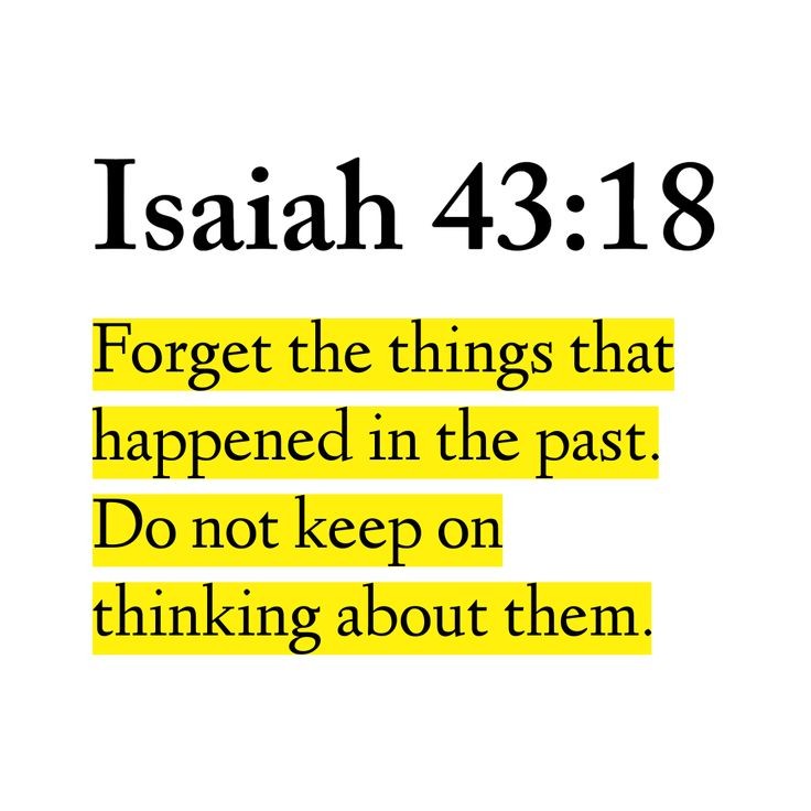 Isaiah 43:18