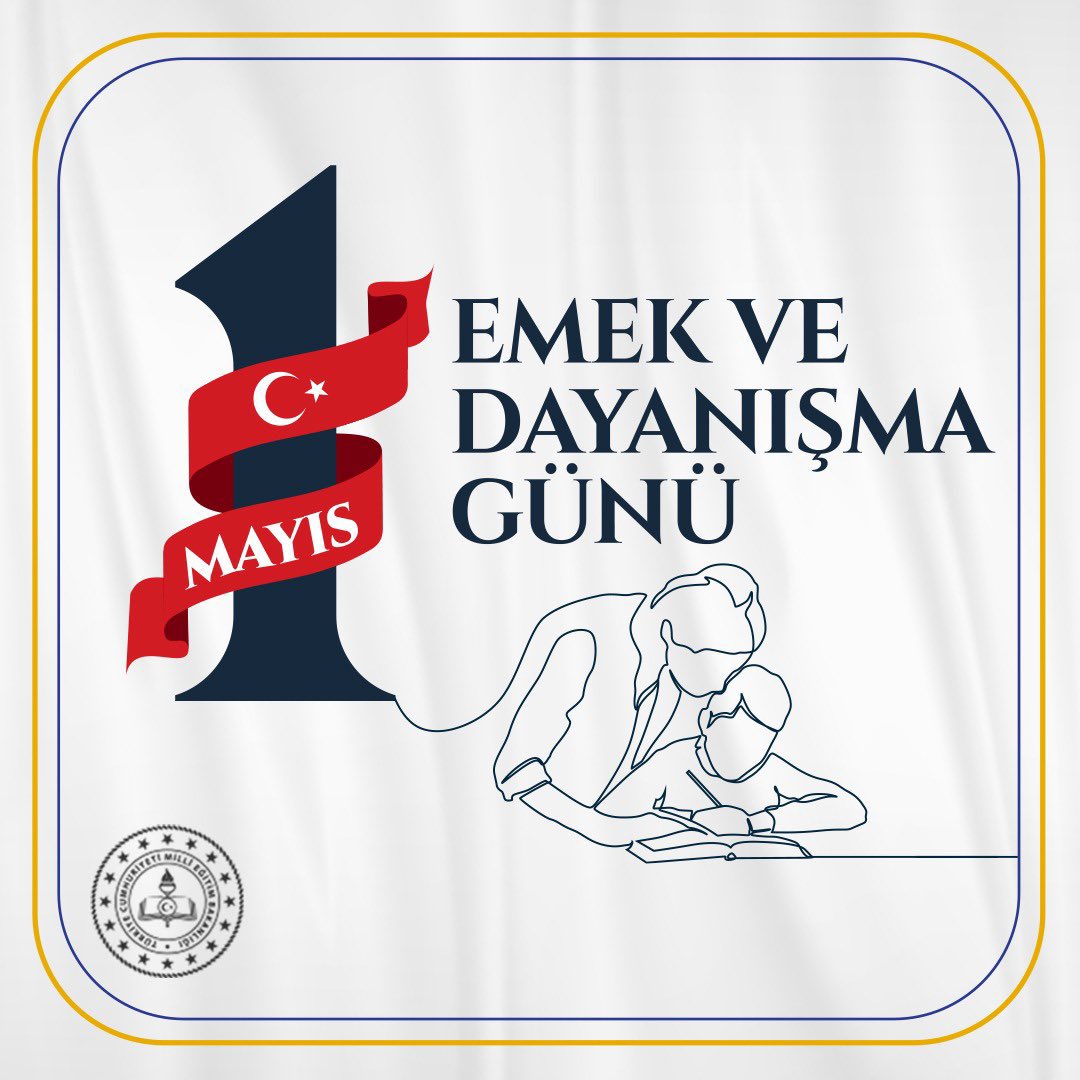 1 Mayıs Emek ve Dayanışma Günü Kutlu Olsun
<a href="/tcmeb_mtegm/">Meslekî ve Teknik Eğitim Genel Müdürlüğü</a> <a href="/tcmeb/">Millî Eğitim Bakanlığı</a> <a href="/Yusuf__Tekin/">Yusuf Tekin</a> <a href="/Murat4Kucukali/">Murat Küçükali</a> <a href="/Diyarbakirmem/">Diyarbakır İl Millî Eğitim Müdürlüğü</a> <a href="/GurkanBeyaz2/">Gurkan Beyaz</a> <a href="/mgonen4772/">Mahsum GÖNEN</a> <a href="/YenisehirMEM/">Yenişehir İlçe Milli Eğitim Müdürlüğü</a>