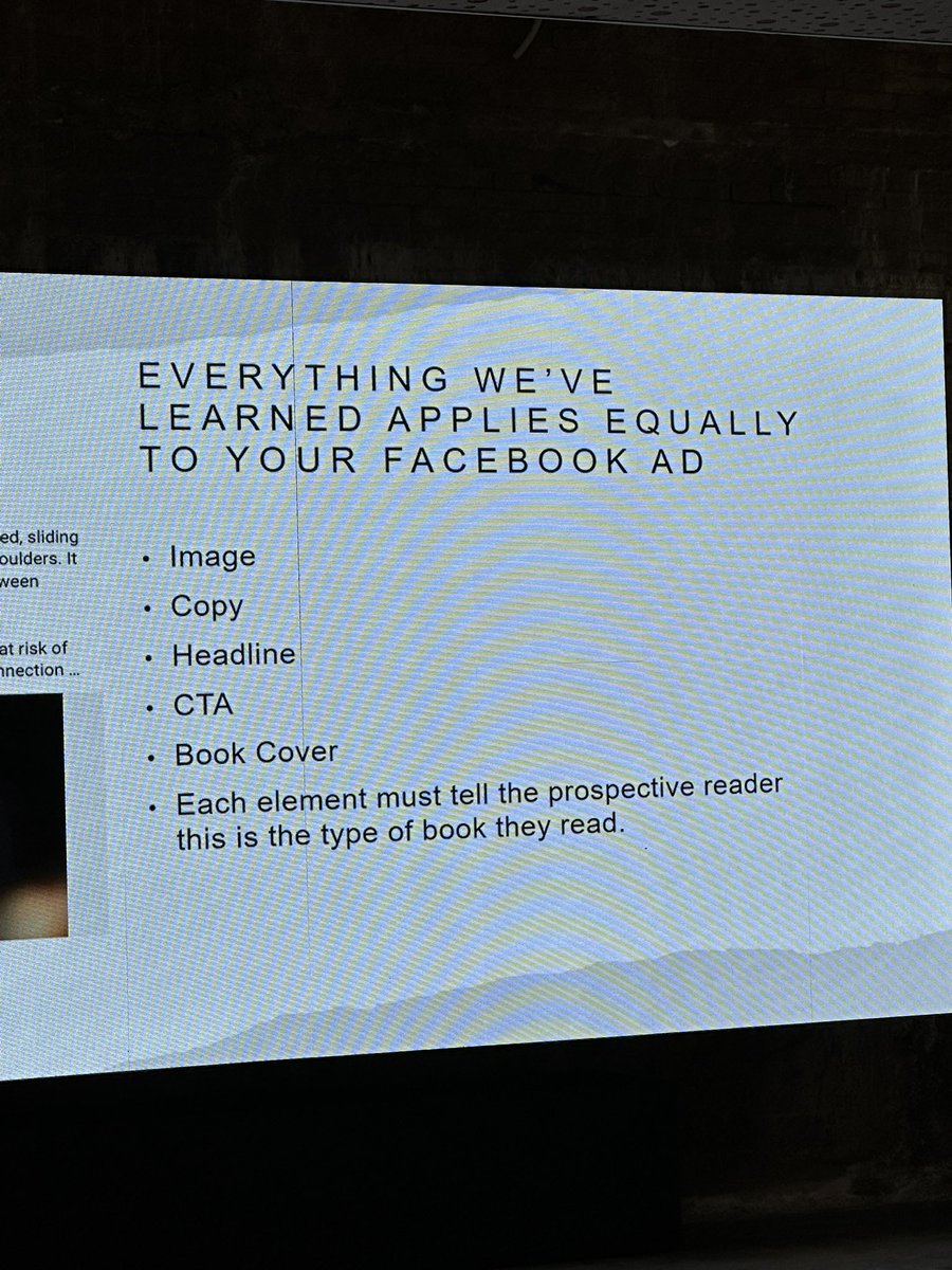 Everything in your book package must align to tell the prospective reader that this is the type of book they read #GPS2025 <a href="/JamesBlatch/">James Blatch</a> #bookmarketing #selfpublishing