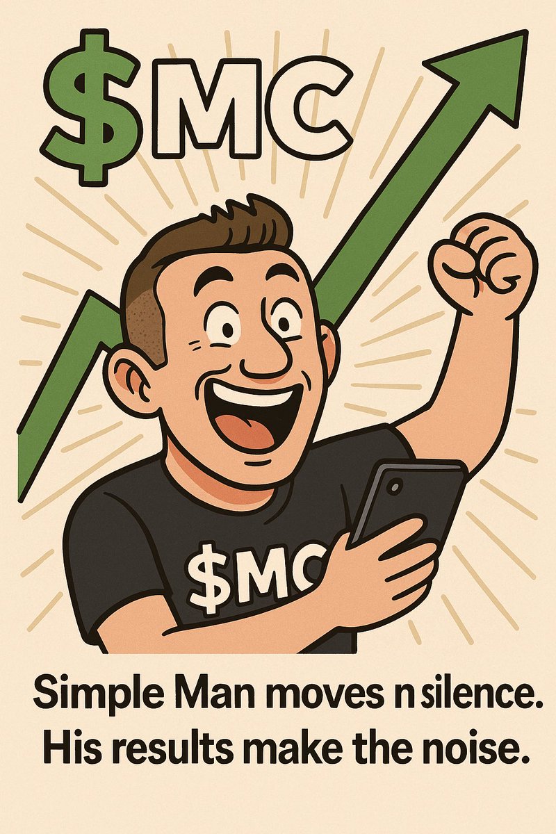 simplemancoin's tweet photo. $MC to the moon 
come check on this account in a few months😉

You’re about to witness exponential growth 
Join us:

https://t.co/Ox04gmGlXD

Pre-sale coming soon 

#SimpleManCoin #SMC #PresaleSoon #BuiltDifferent #CryptoWithCharacter https://t.co/GmUdFA67XC