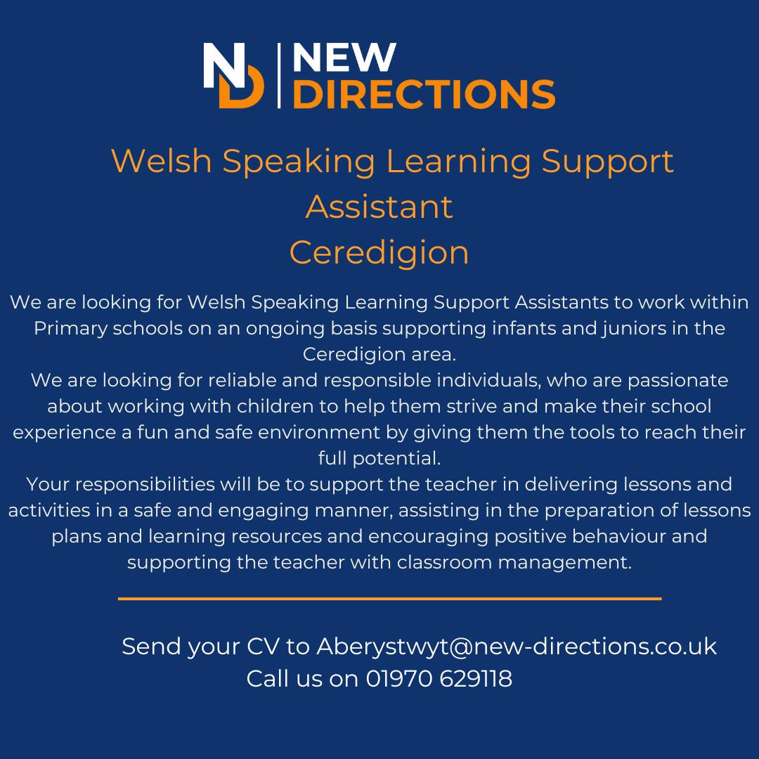 NDEMyfanwy_Griffiths (@ndemyfanwy_g) on Twitter photo We are hiring, if you would like more information please contact me on 01970 629118 or email aberystwyth@new-directions.co.uk. Many Thanks We are hiring, if you would like more information please contact me on 01970 629118 or email aberystwyth@new-directions.co.uk. Many Thanks